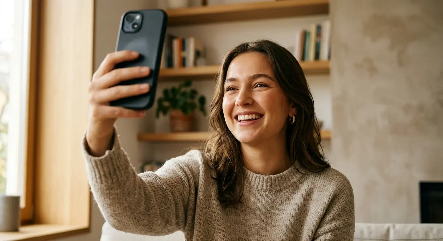 Cep telefonuyla belge fotoğrafı çeken kişi